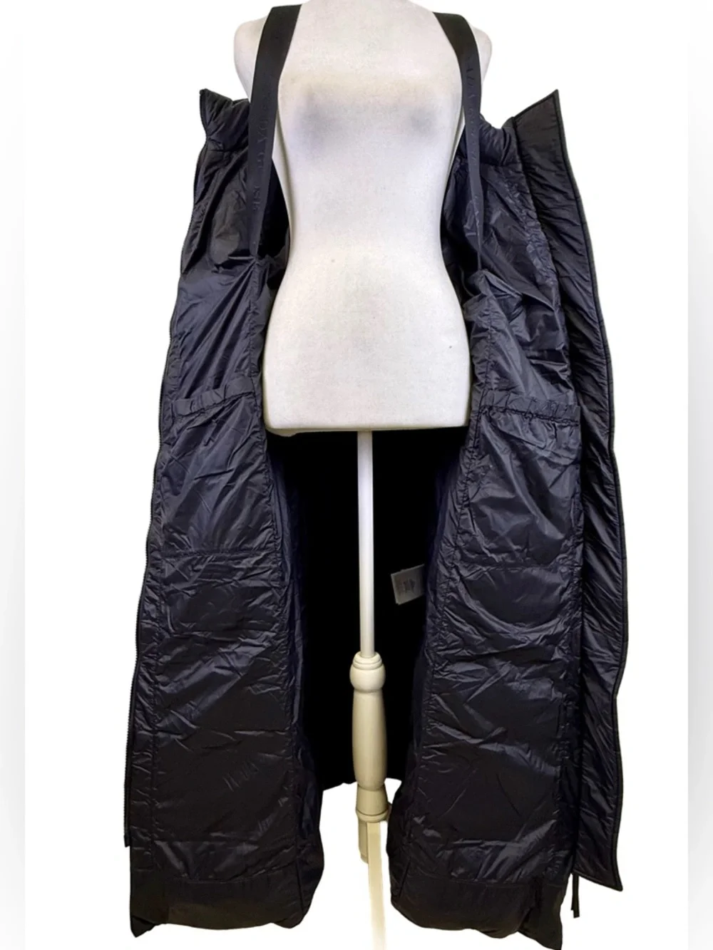 CANADA GOOSE MYSTIQUE EXTEA LONG BLACK PUFFER COAT - Picture 11 of 16